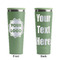 Logo Light Green RTIC Everyday Tumbler - 28 oz. - Front and Back