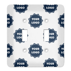 Logo Light Switch Cover - 2 Toggle Plate