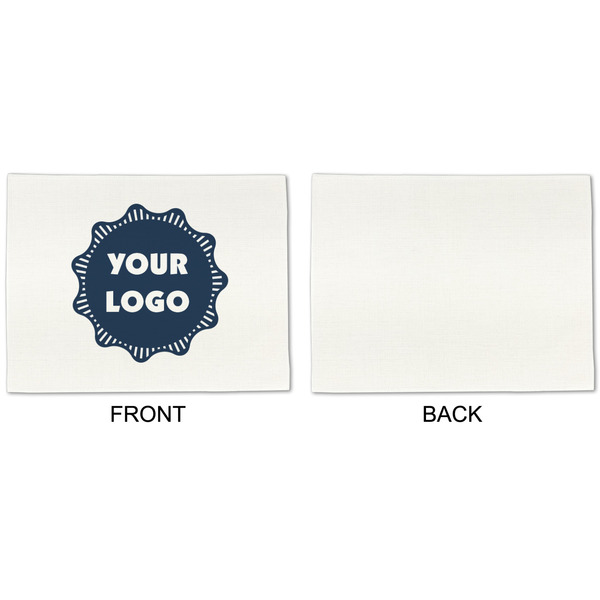 Logo Linen Placemat - APPROVAL Single (single sided)