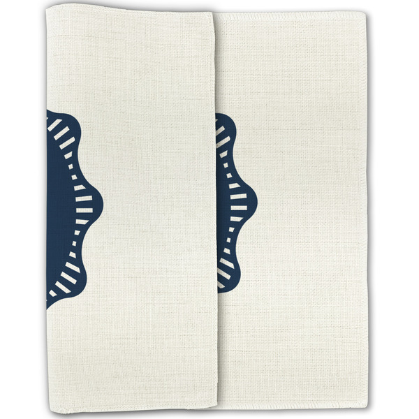 Logo Linen Placemat - Double Sided - Folded Half
