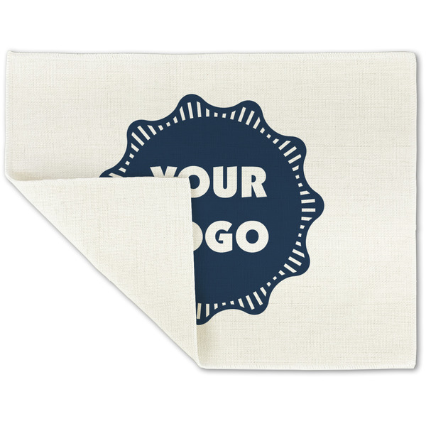 Custom Logo Double-Sided Linen Placemat - Single