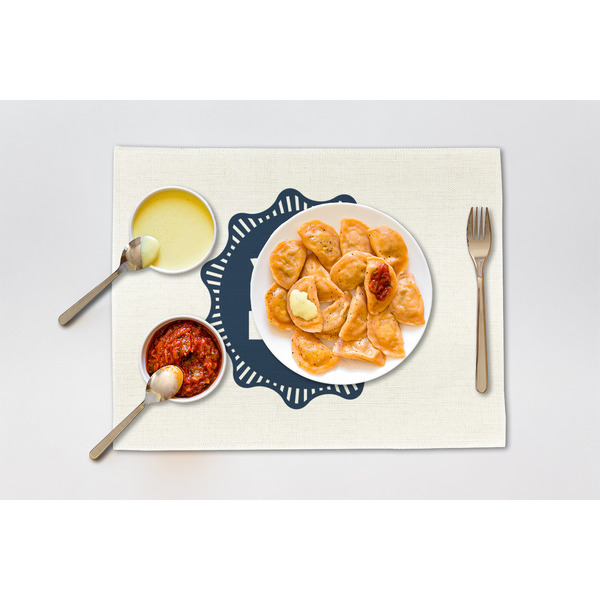 Logo Linen Placemat - Single - Lifestyle