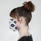 Logo Mask - Side View on Girl