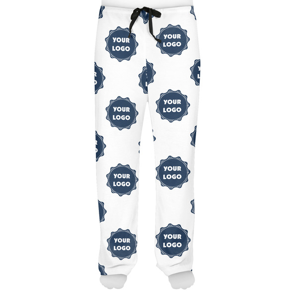 Logo Men's Pjs Front - on model