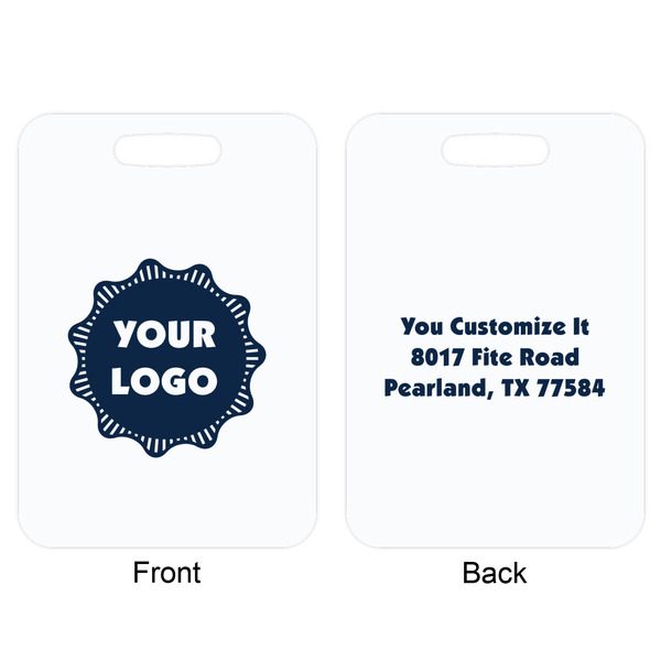 Logo Metal Luggage Tag - Approval