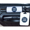 Logo Metal Luggage Tag & Handle Wrap - In Context