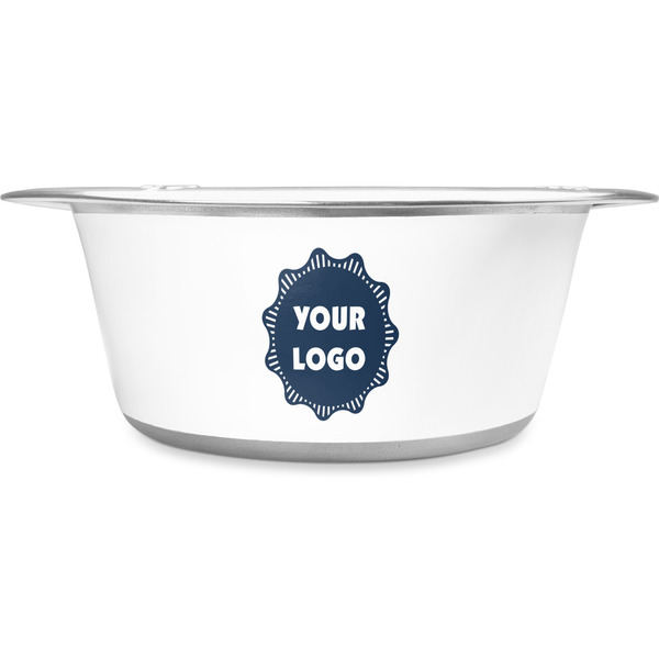 Custom Logo Stainless Steel Dog Bowl - Large