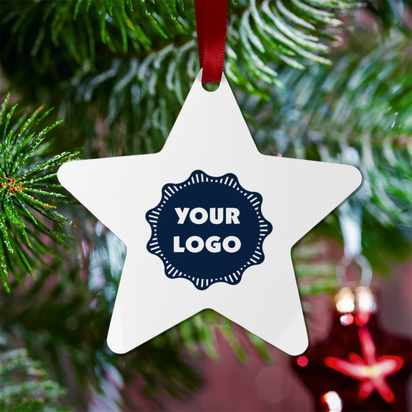 Logo Metal Star Ornament - Lifestyle