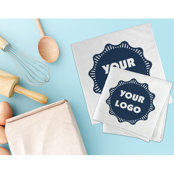 Logo Microfiber Dish Rag - LIFESTYLE