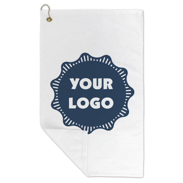 Logo Microfiber Golf Towels - FOLD