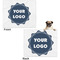 Logo Microfleece Dog Blanket - Large- Front & Back