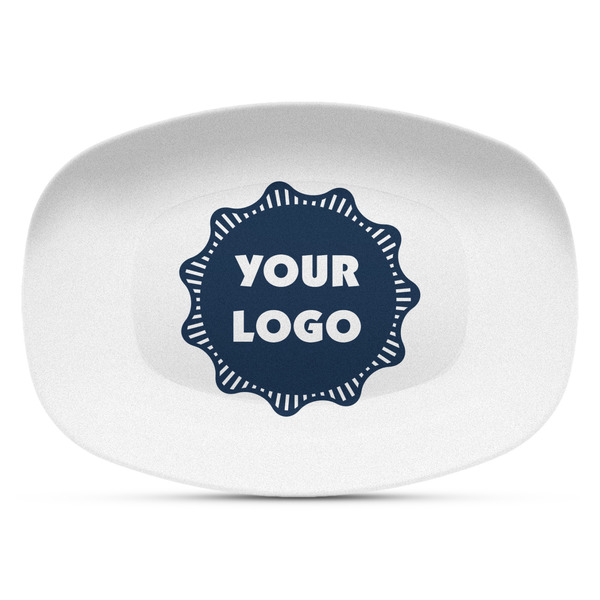 Custom Logo Plastic Platter - Microwave & Oven Safe Composite Polymer
