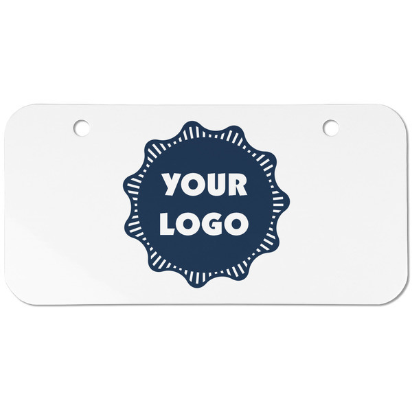 Custom Logo Mini/Bicycle License Plate - 2 Holes
