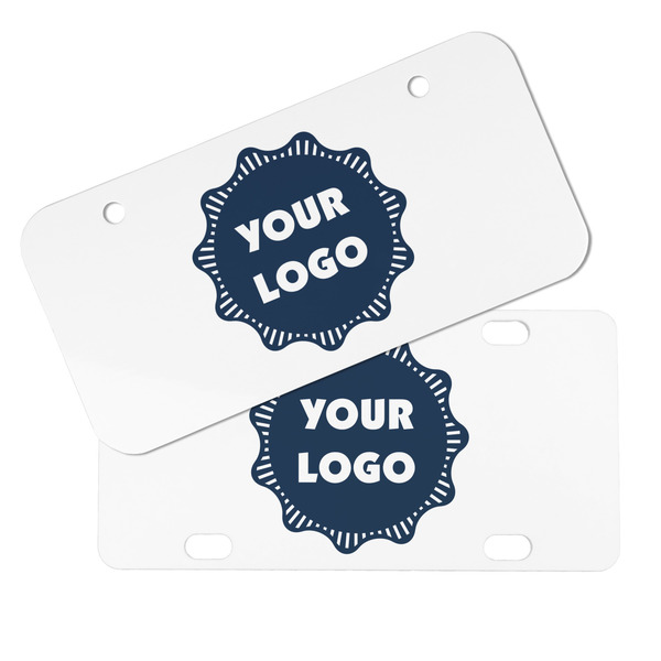 Logo Mini License Plates - MAIN (4 and 2 Holes)