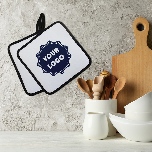 Logo Neoprene Pot Holder - Set of 2  LIFESTYLE