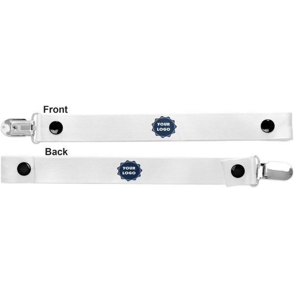 Logo Pacifier Clip - Front and Back