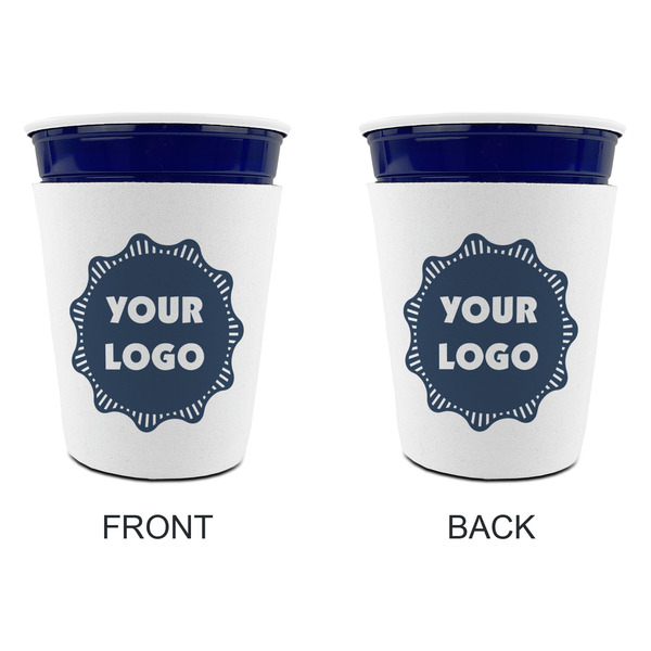 Logo Party Cup Sleeves - without bottom - Approval
