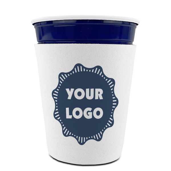 Logo Party Cup Sleeves - without bottom - Front (On Cup)