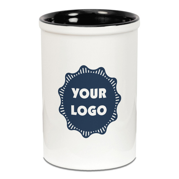 Logo Pencil Holder - Black