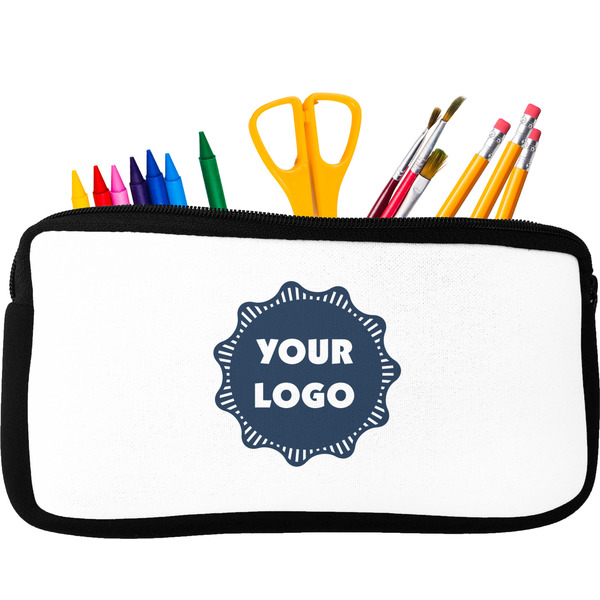 Custom Logo Neoprene Pencil Case