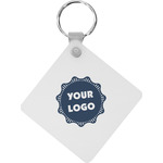 Logo Diamond Plastic Keychain