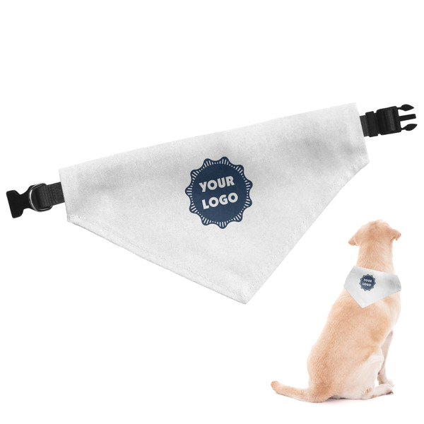 Custom Logo Dog Bandana - Medium