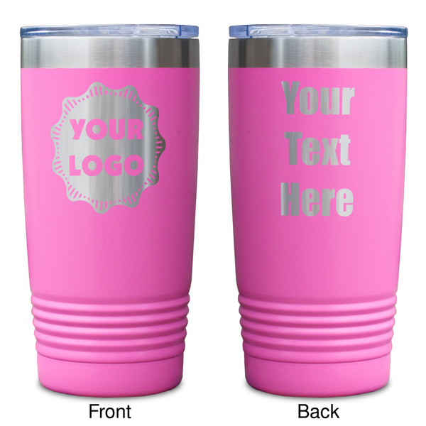 Logo Pink Polar Camel Tumbler - 20oz - Double Sided - Approval