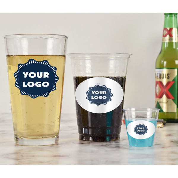 Logo Pint Glass - Two Content - In Context
