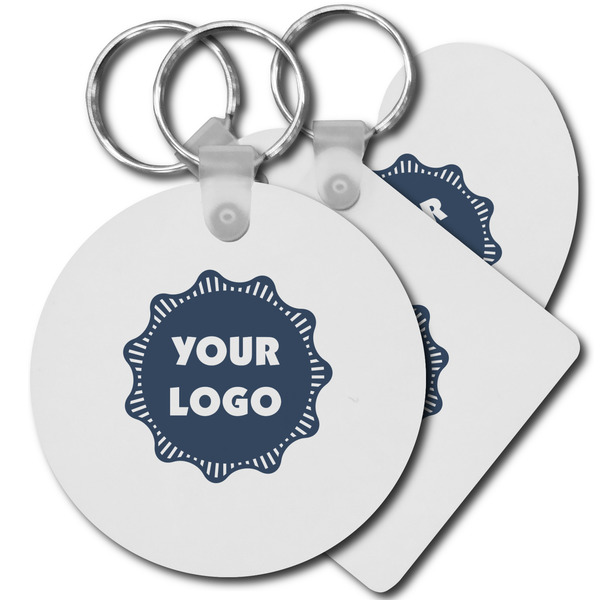 Custom Logo Plastic Keychain