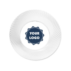 Logo Plastic Party Appetizer & Dessert Plates - 6"