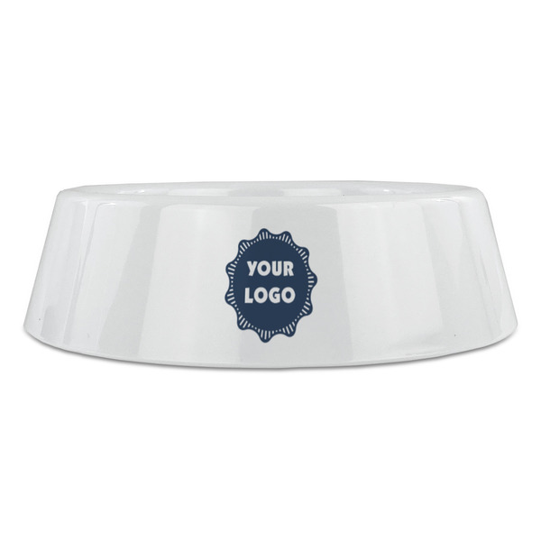Logo Plastic Pet Bowls - Large - Front