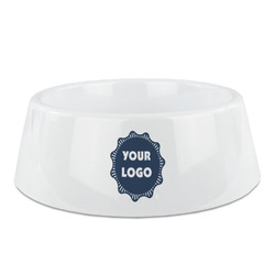 Logo Plastic Dog Bowl