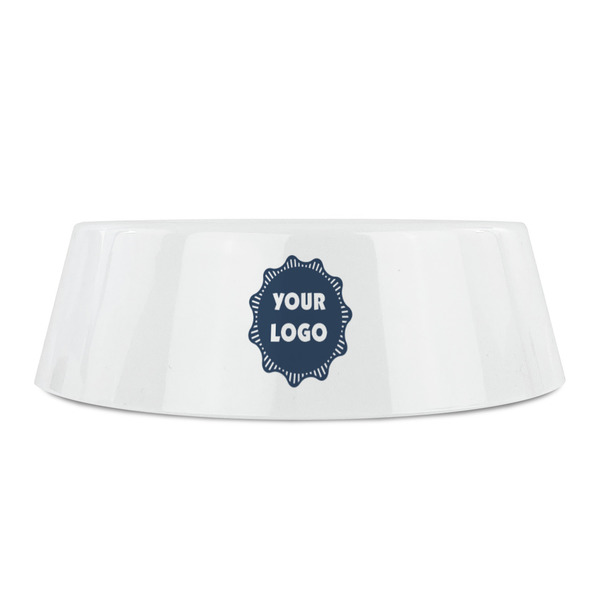 Logo Plastic Pet Bowls - Small - Front