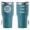 Logo RTIC Tumbler - Dark Teal - Double Sided - Front & Back