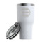 Logo RTIC Tumbler -  White - With Lid