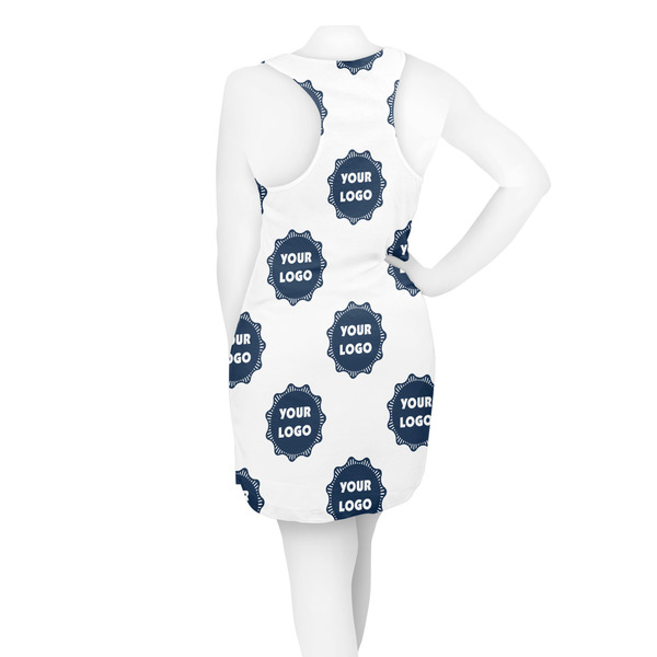 Logo Racerback Dress - On Model - Back
