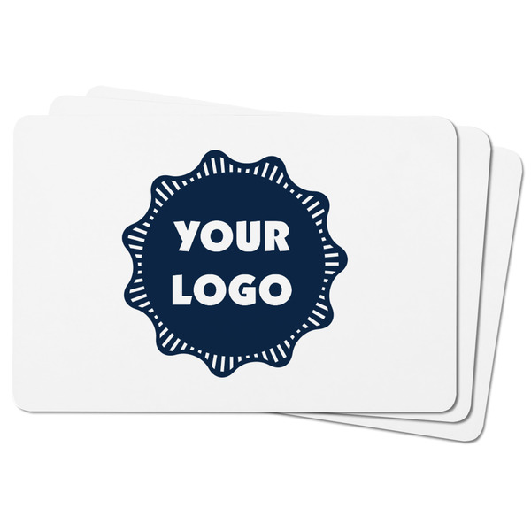 Logo Rectangular Fridge Magnet - THREE