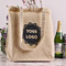 Logo Reusable Cotton Grocery Bag - In Context
