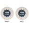 Logo Round Linen Placemats - APPROVAL (double sided)