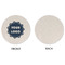 Logo Round Linen Placemats - APPROVAL (single sided)