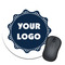 Logo Round Mouse Pad - LIFESTYLE 1
