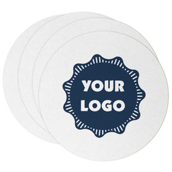 Logo Round Paper Coasters