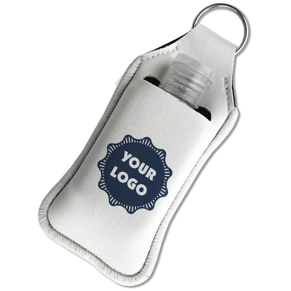 Logo Sanitizer Holder Keychain - Large in Case