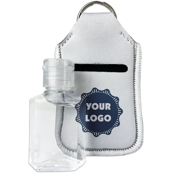 Custom Logo Hand Sanitizer & Keychain Holder - Small