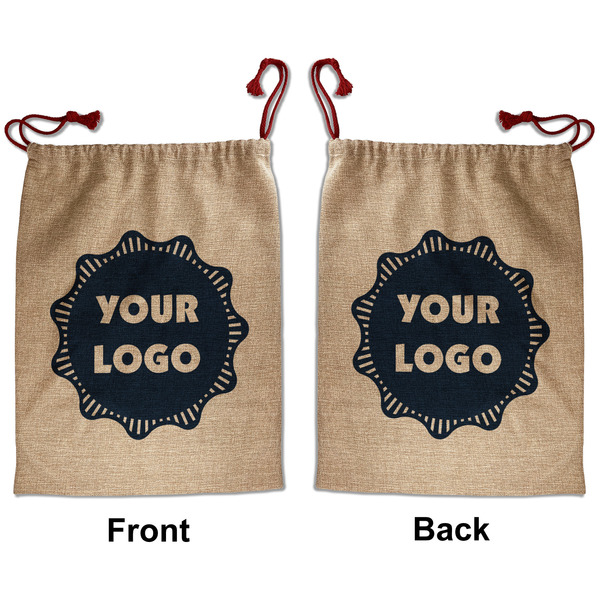 Logo Santa Bag - Front and Back