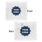 Logo Security Blanket - Front & Back View