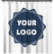 Logo Shower Curtain - 69"x70" - Front