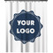 Logo Shower Curtain - 70"x83" - Front