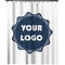 Logo Extra Long Shower Curtain - 70" x 83"