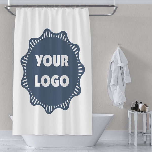 Logo Shower Curtain - 70"x83" - Lifestyle